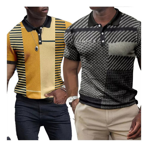 Camiseta Polo Masculina Gola Slim Shirts 2