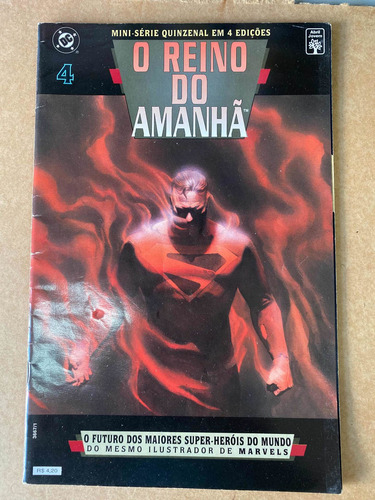 Quadrinhos Mini Serie O Reino Do Amanha Em 4 Ed Completa (Usado)