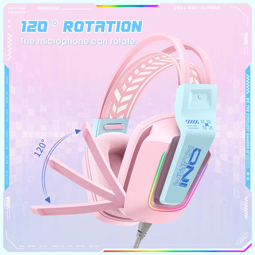 Audifono Gamer Onikuma X13 Cn Luzcancelacion Ruido Microfono