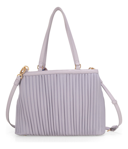 Bolsa Satchel Cloe Banyla Grande Color Lila