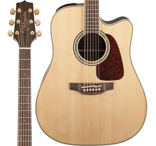 Violão Folk Takamine Tampo Sólido Gd71 Ce Natural Brilhoso