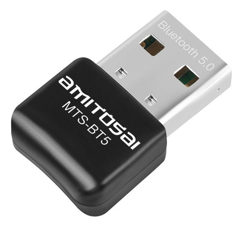 Adaptador Usb Micro Bluetooth Amitosai 5.0 Mts-bt5 Q0 G5