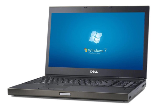 Laptop  Dell Precision M4800 negra 15.6", Intel Core i7 4910MQ  16GB de RAM 240GB SSD, NVIDIA Quadro K2100M 1366x768px Windows 7 Home