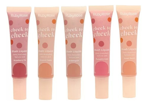 Blush Liquido Efecto Terciopelo Cheek To Cheek Ruby Rose