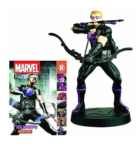 Miniatura Hawkeye - Marvel Fact Files - Bonellihq 