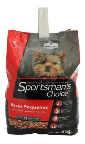 Alimento Perro Sportsman's Choice Razas Pequeñas 4 Kg