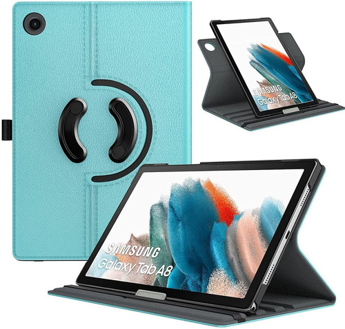 Funda Para Galaxy Tab A8 10.5 PuLG 2022 Timovo Azul Cielo