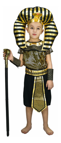 Dsplay Disfraz De Sacerdote Egipcio Para Niño (10-12 Años.