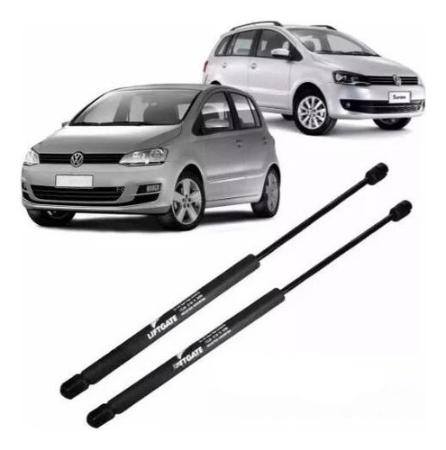 Kit X2 Amortiguador Porton Baul Trasero Volkswagen Fox Suran