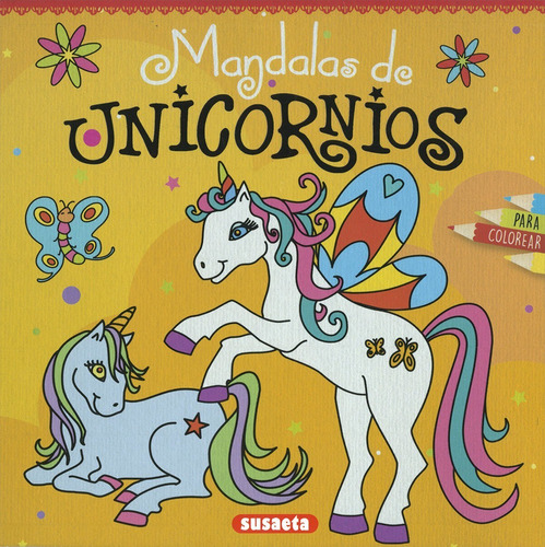 Libro Mandalas De Unicornios Para Colorear - Vv.aa.