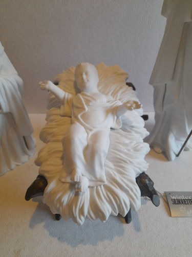Nacimiento Winter Silhouette Department 56 Porcelana 39 Cm (Usado)