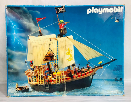 Playmobil 3750 Barco Pirata 1993 Rtrmx Pm