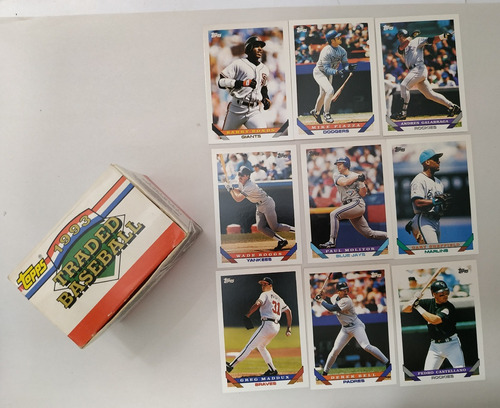 Cartas De Coleccion Grandes Ligas Tradend Baseball 1993 