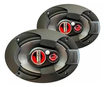 Comprar Par Parlantes 6x9 Pulgadas Bomber Bbr 75w Rms Cuatriaxial Color Negro