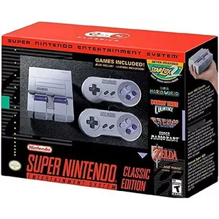 Súper Nintendo Mini Nes Classic Edition Snes Original
