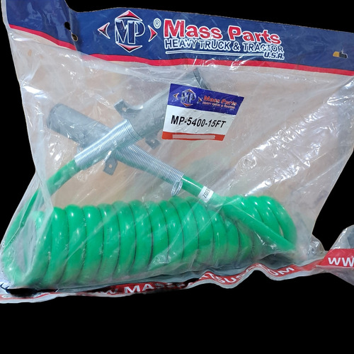 Cable De Corriente Verde 15 Pies Para Mack