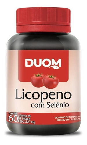 Licopeno, 60 Cápsulas. Sabor Sem Sabor