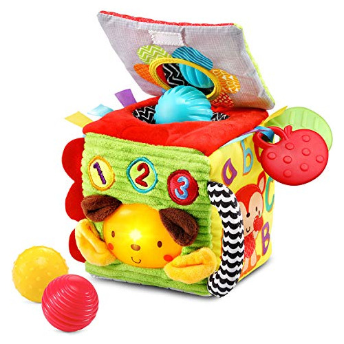 Cubo Sensorial Suave E Inteligente Vtech, Multicolor