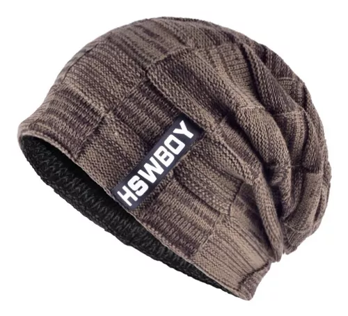 Gorro Invierno Hombre De Con Forro Interno Moda Il