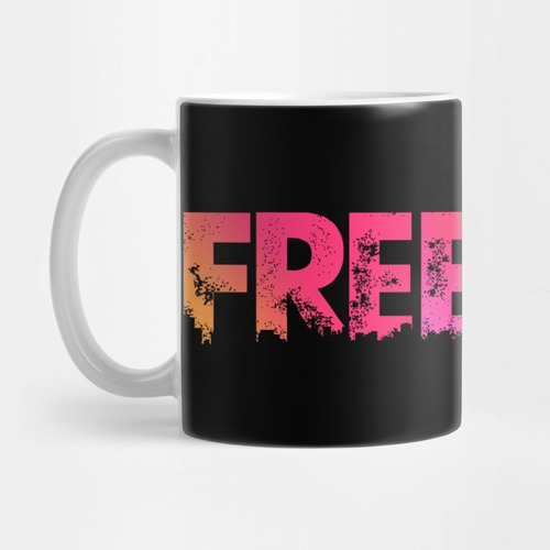 Tazas Personalizadas Sublimada Diseño De Free Fire C/caja