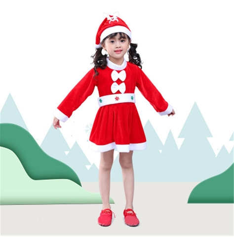 Traje De Papá Noel Para Niños, Conjunto De Ropa De Navidad