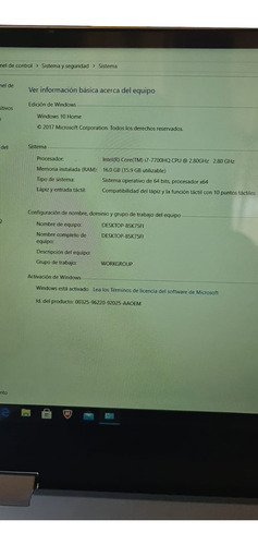 Lenovo Yoga 720 2 En 1, Pantalla Táctil No Funciona 15,6 Gris (Usado)