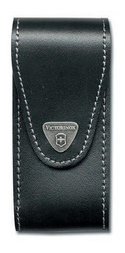 Funda Para Navaja Victorinox Piel Negro 111mm 500770 + Envio