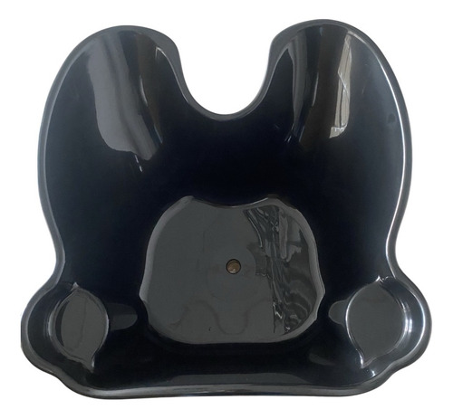 Bacha Lavacabezas Portatil Sin Duchador Premium + Accesorios Negro Reclinable