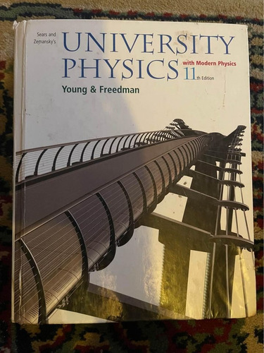 Libro De Ingeniería University Physics 11th Edition (usado)