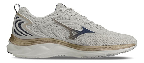 Tênis Mizuno Space 4 Feminino- Branco-bege