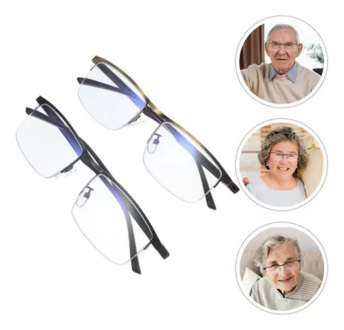 Lupa Para Gafas De Lectura Con Zoom Automático, Paquete De 2
