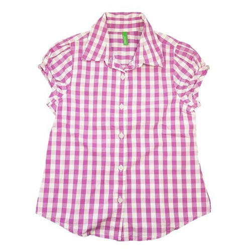 Camisa Niña Benetton Talle 6-7 Años