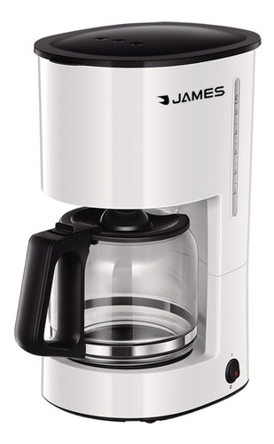 Cafetera James Cfj Blanca 10 Tazas 2200 W Jarra 1.25 L Dimm