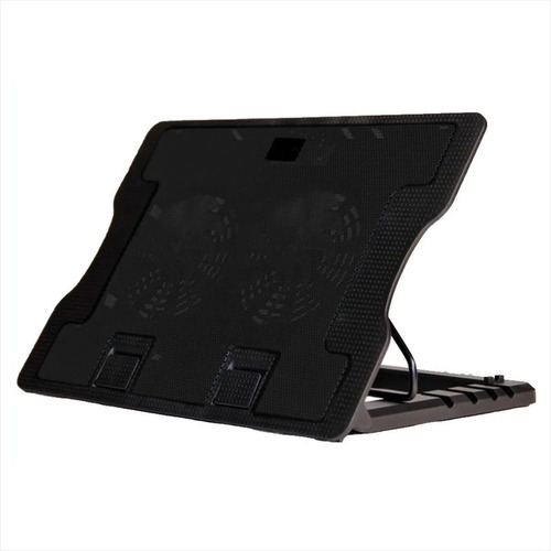 Base Refrigerante Portátil 17 , 5 Niveles 2 Ventiladores Led