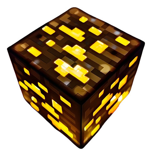 Lampara Led Cubo Minecraft