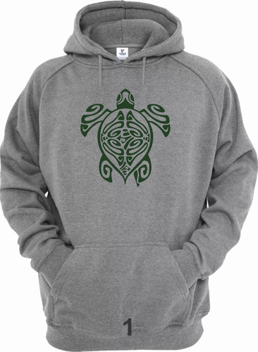 Sudadera Tortuga Marina Logo Caballero