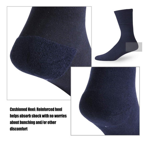 Calcetines Diabéticos De Algodón No Vinculantes Para Hombres