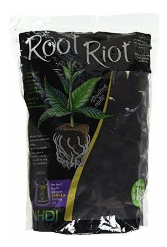 Espuma Hidropónica Tapones Antidisturbios De Raíz, 100 Cubos