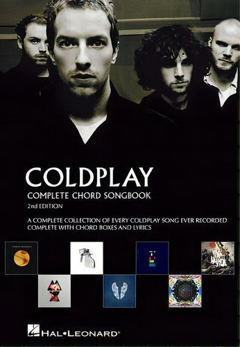 Coldplay : Complete Chord Songbook, De Coldplay. Editorial Hal Leonard Corporation, Tapa Blanda En Inglés