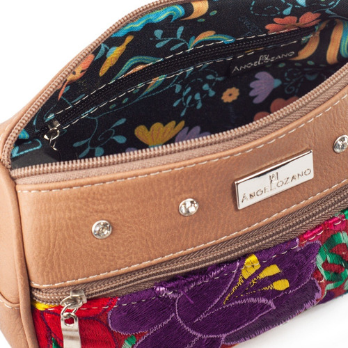 Imagen 7 de 7 de Bolsa Para Dama Telar Artesanal Flores Bolso Mujer Moda