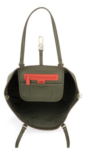 Bolsa Tote Cloe Para Mujer Grande Con Pouch Desprendible