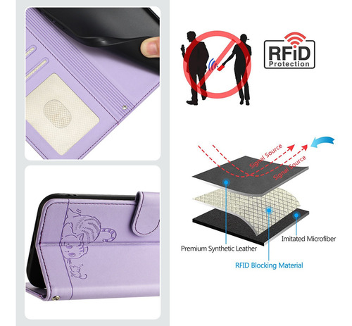 Funda De Piel Tipo Cartera Para Realme C75 C67 C65 C63 C61 C55 C53 C51 C33 C30
