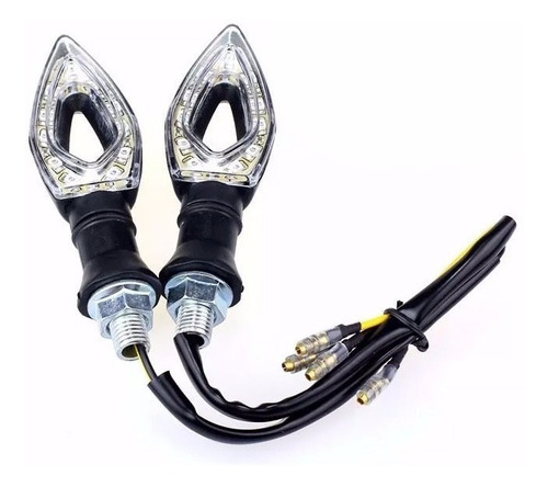 Seta Pisca Led Moto Universal Cb300 Next Cb Hornet Xj6 Par