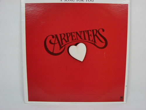 Vinilo Carpenters A Song For You Usa Ed. C/1