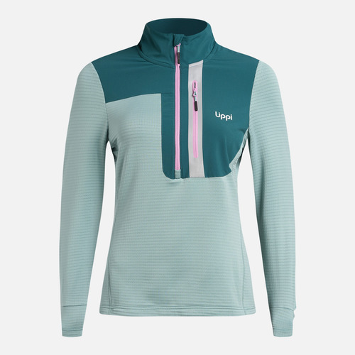 Polerón Mujer Karova Nano-f 14 Zip Jade Lippi I25