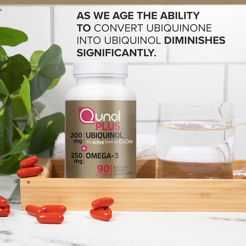 Qunol Ultra 100 Mg Coq10 300% Mejor Absorción Sin Sabor
