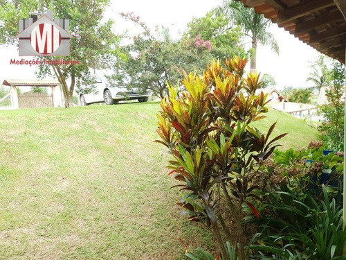 Excelente Chácara Com Escritura, 02 Dormitórios, Pomar, Pertinho Da Cidade À Venda, 1000 M² Por R$ 250.000 - Zona Rural - Pinhalzinho/sp - Ch0668