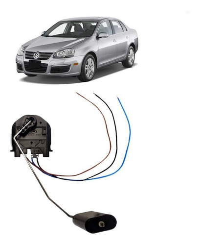 Sensor Nivel Vw Jetta 1.4/2.0 2011 Ate 2018 Sem Conector Tsa