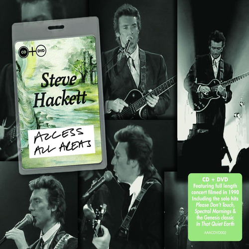 Steve Hackett - Access All Areas  (2014) Cd+dvd Envío Gratis