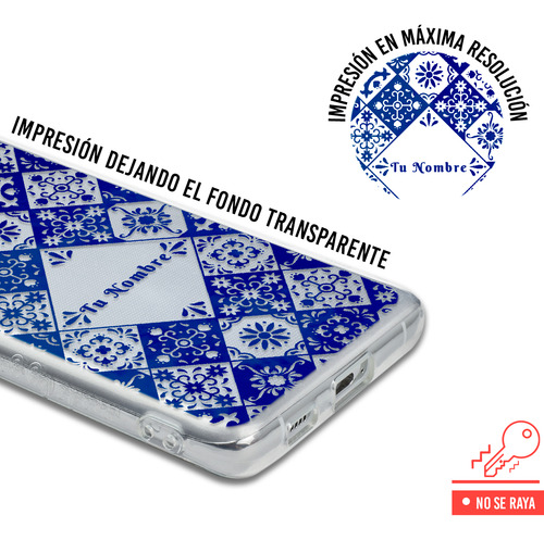 Funda Para Cubot Para Mujer Talavera Calaveras Con Nombre
